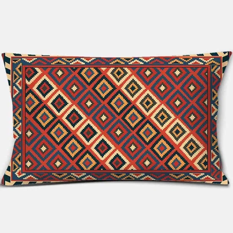 Персидский с печатным рисунком прямоугольная Наволочка украшения для дома ПИЧ