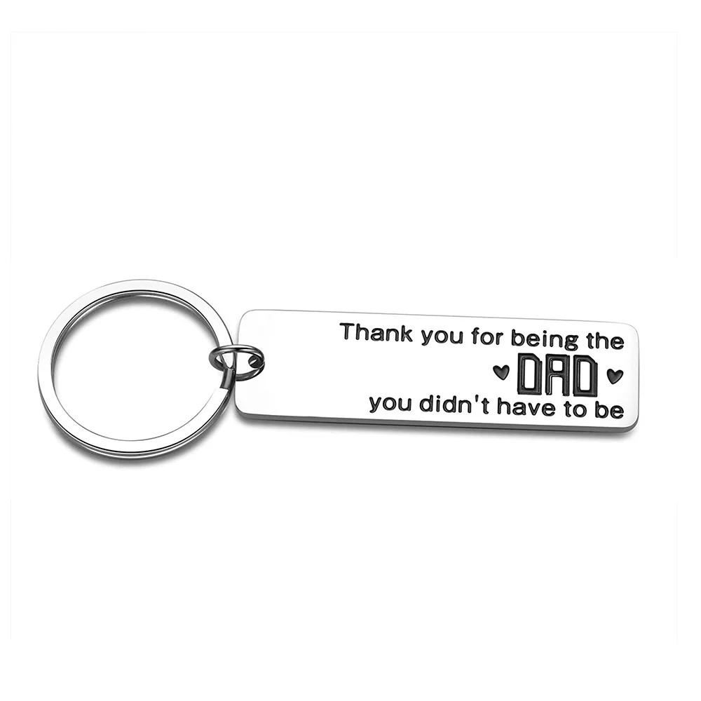 

Father's Day Gifts Keychain for Dad Father From Daughter Son Kids Wife Thank You Gift for Men Him Dad Father Stocking Stuffers
