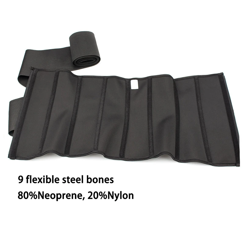 Waist Trainer Tummy Wrap Long Belt Slimming Bandage Women Body Shaper Belly Sheath Fitness Cincher Neoprene Fat Burning Shaper