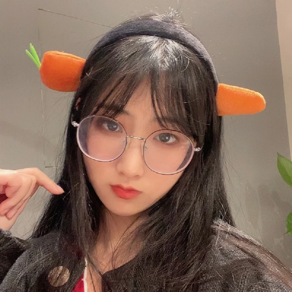 Забавный обруч для головы моркови соленой рыбы мытья лица тюрбан |