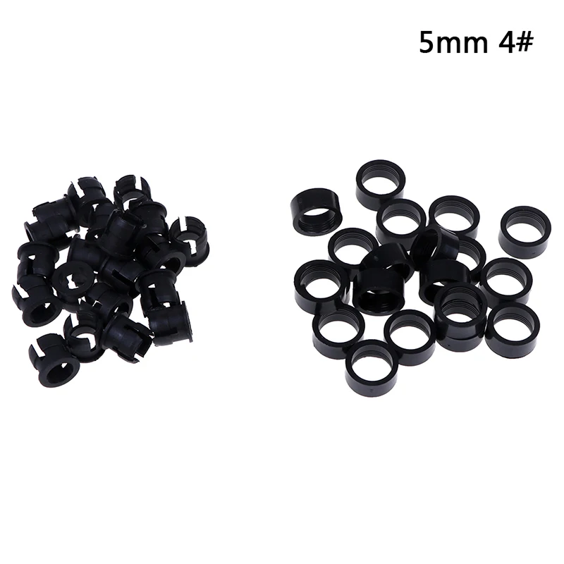 

20Set Hot New 3mm/5mm Plastic LED Holders Clips-Bezels Mounts Cases With Outer Ring Tool Parts Good Quality