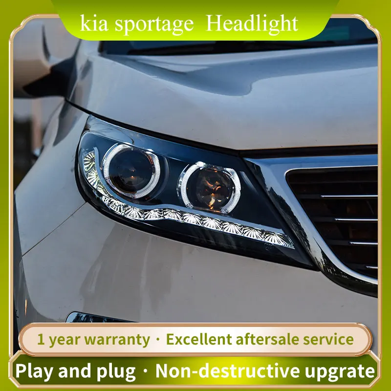 

For Sportage R For KIA Sportage Headlight LED Head Light With DRL 2009-2013