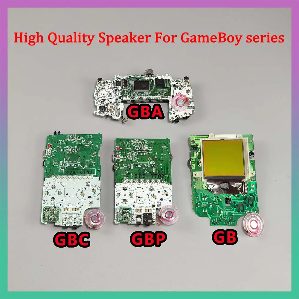 High Quality Speaker for GameBoy GBA GBC GBP and Classic GB DMG Speaker with the same sound voice and size to original speaker