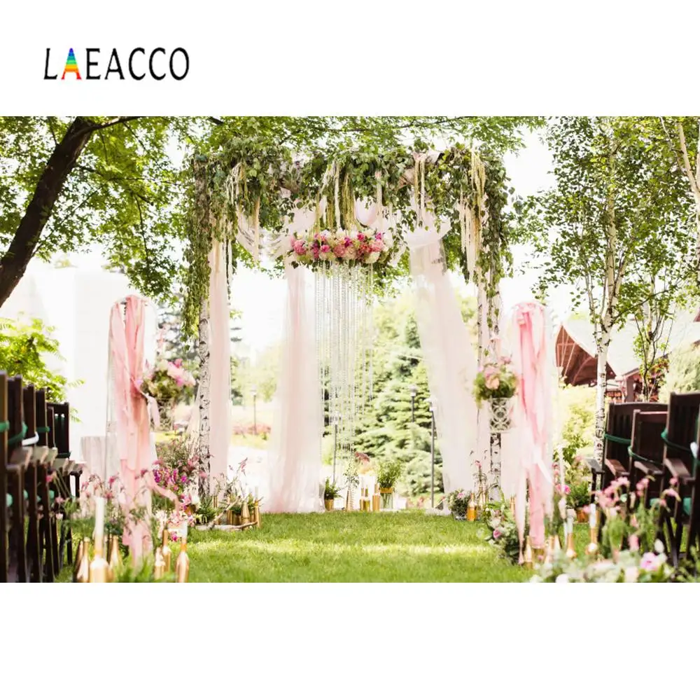 Laeacco Свадебный цветочный фон для фотосъемки розовая роза фото настенная сцена