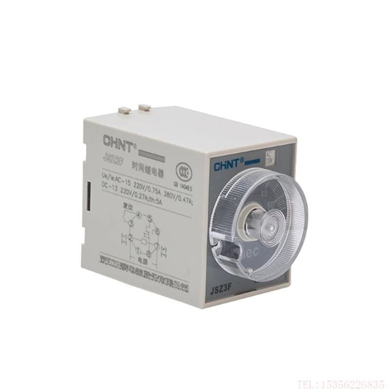 Реле времени Chnt JSZ3F 10S 60S 220 В 380 12 24 36 реле задержки отключения питания CS1 - купить по