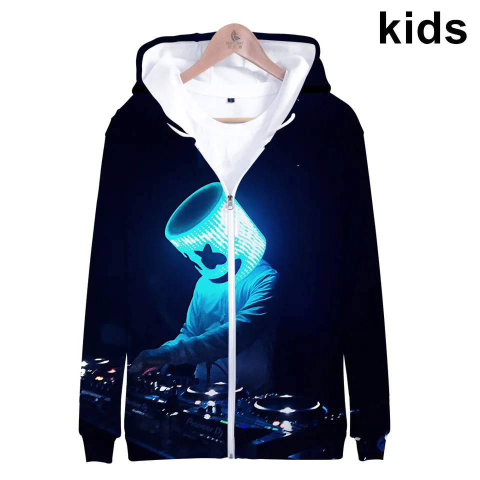 

2 to 14 years kids Hoodie Candy Band DJ 3D Printed boys girls Hoodies sweatshirt Be Happy Smile Face Jacket Children Clothes