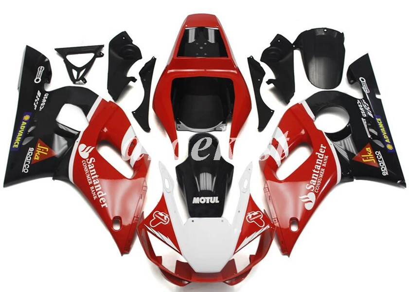 

4 бесплатных подарка, новый комплект обтекателей для мотоцикла ABS, подходит для YAMAHA YZF-R6 1998 1999 2000 2001 r6 98-02, красный корпус