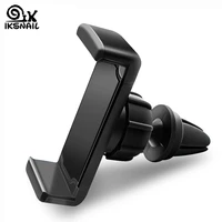 iksnail universal car mobile phone holder auto air vent mount stand for iphone x samsung 360 rotation car smartphone support
