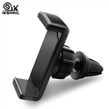 IKSNAIL Universal Car Mobile Phone Holder Auto Air Vent Mount Stand for iPhone X Samsung  360 Rotation Car Smartphone Support