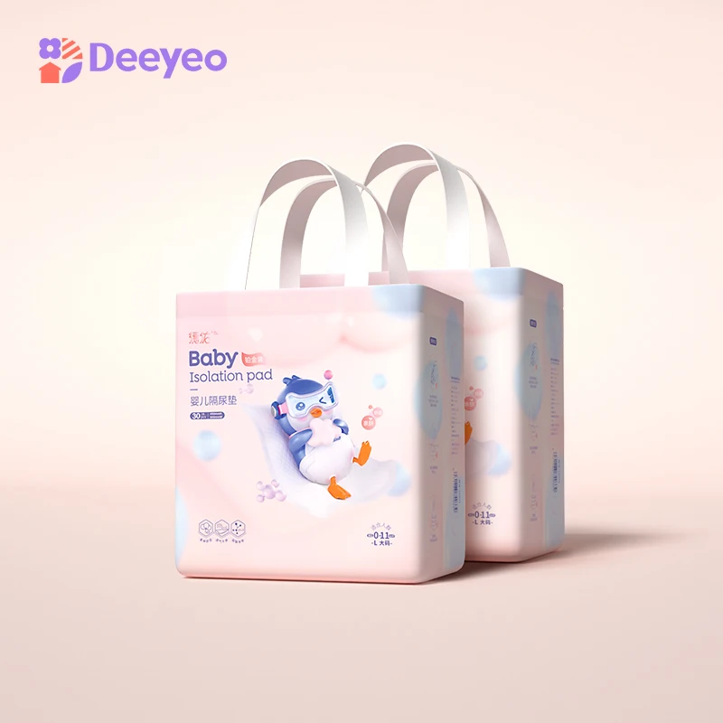 Deyo Diaper Baby Disposable Waterproof Breathable Skin-friendly Urine Pad Babies Changing Pads Covers 2packs