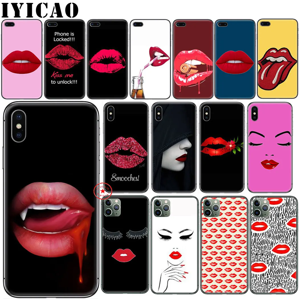 Мягкий чехол для iphone 11 Pro Xr Xs Max 6 6s 7 8 Plus 5 5S Se силиконовый TPU |