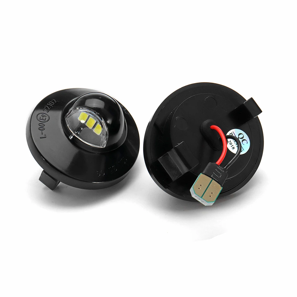 Автомобильный светодиодный задний номерной знак светильник лампа для номерного