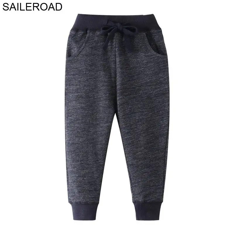 SAILEROAD Мода Звезды Pattern Мальчики Полные Свитера Брюки Маленькие Мальчики Брюки Теплые Спортивные Брюки Мальчик Дети Брюки Зимние Брюки - Цвет: 7003new same picture