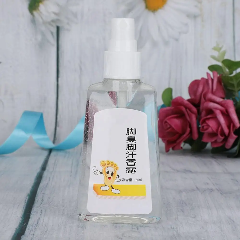 80 мл дезодорант для ног спрей против запаха Антибактериальный жидкий ухода за