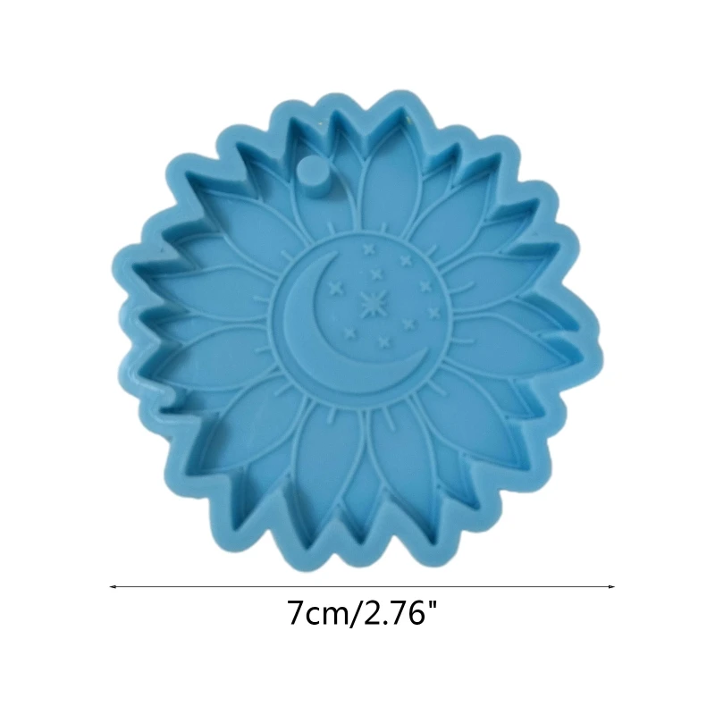 Брелок в виде подсолнуха ручная работа подвески искусственные украшения литые