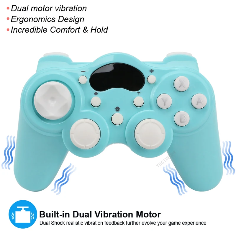 

Wireless support Bluetooth Gamepad For Switch NS Pro USB PC Game Controller joystick For Nintendo dual vibration with 6-Axis