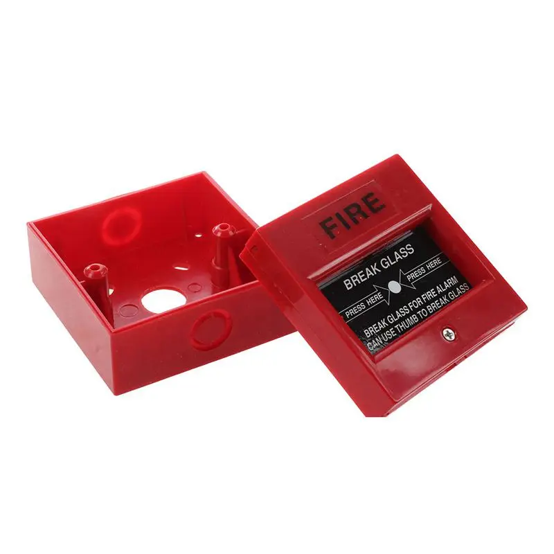 AC 250V/12V DC 12V Resettable Manual Call Point Fire Alarm Pull Station | Электроника
