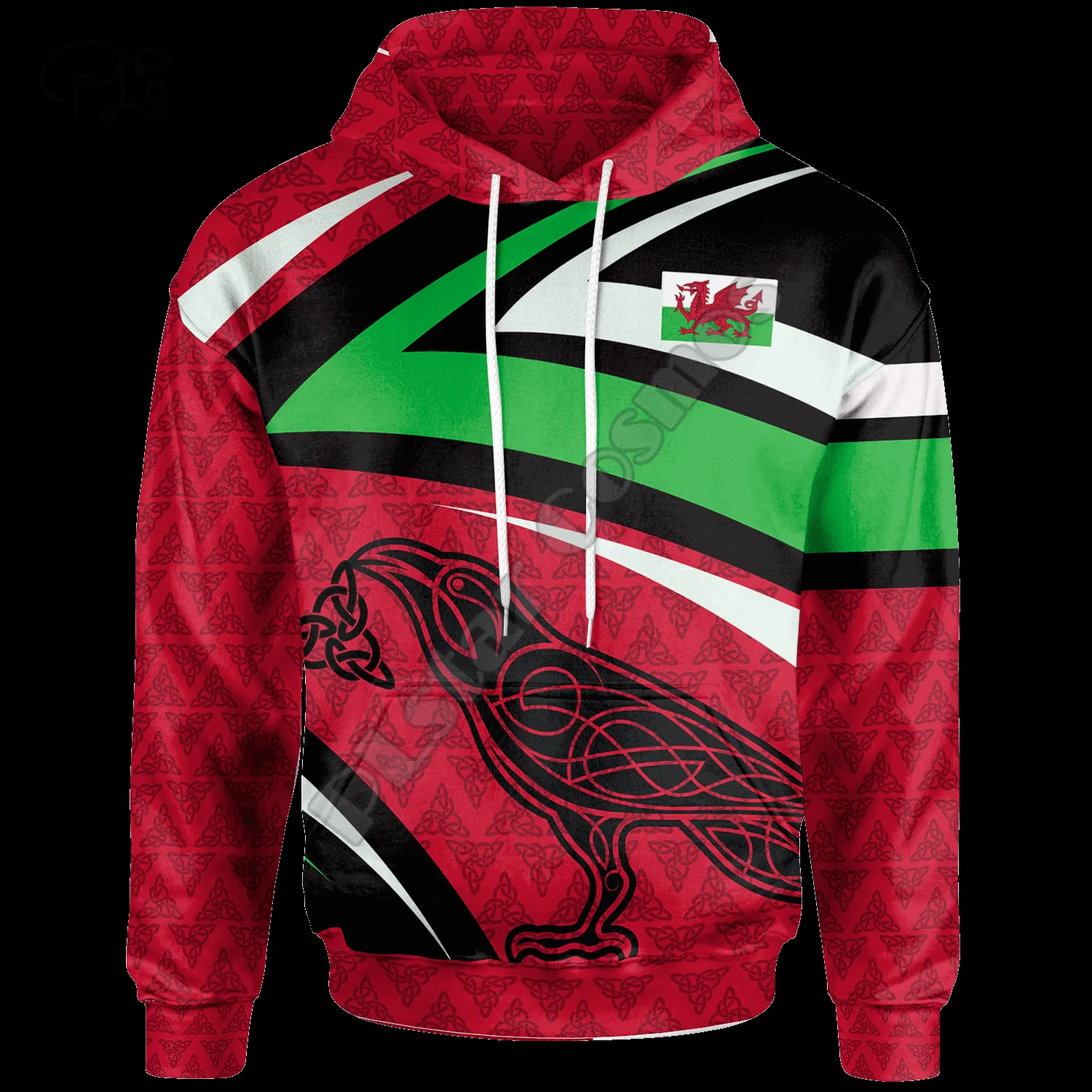 

Tessffel Country Emblem Flag Wales Cymru Dragon Tattoo Art NewFashion Tracksuit 3DPrint Men/Women Harajuku Streetwear Hoodies 25