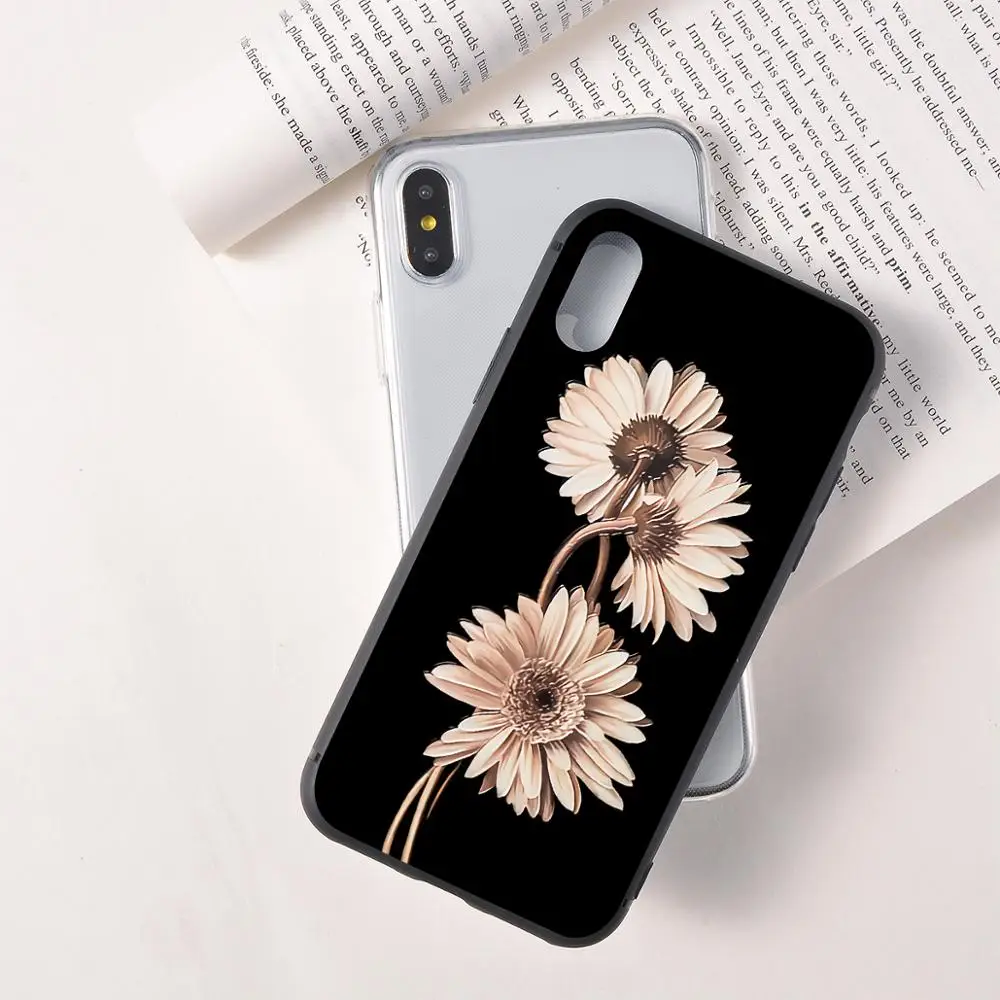 Блестящий Золотой фольгированный Мягкий Черный силиконовый чехол из ТПУ для iPhone