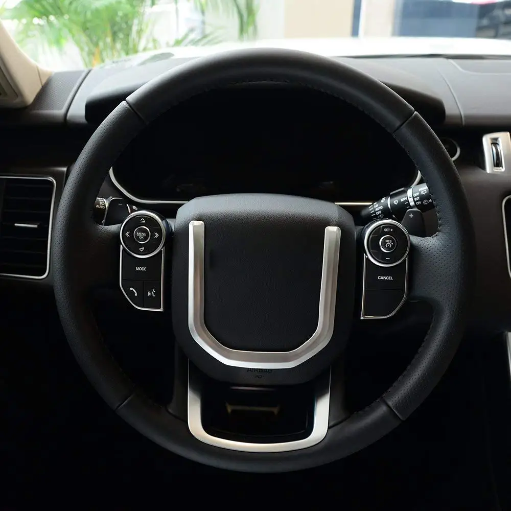 Для Range Rover Sport 2014 18 Velar автомобильный ABS руль с блестками отделка для Land Discovery 5 LR5 L462