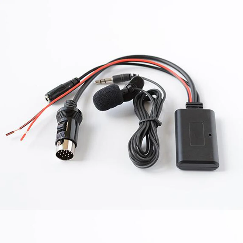Bluetooth AUX адаптер Biurlink для автомобиля беспроводной микрофон с аудиовходом и