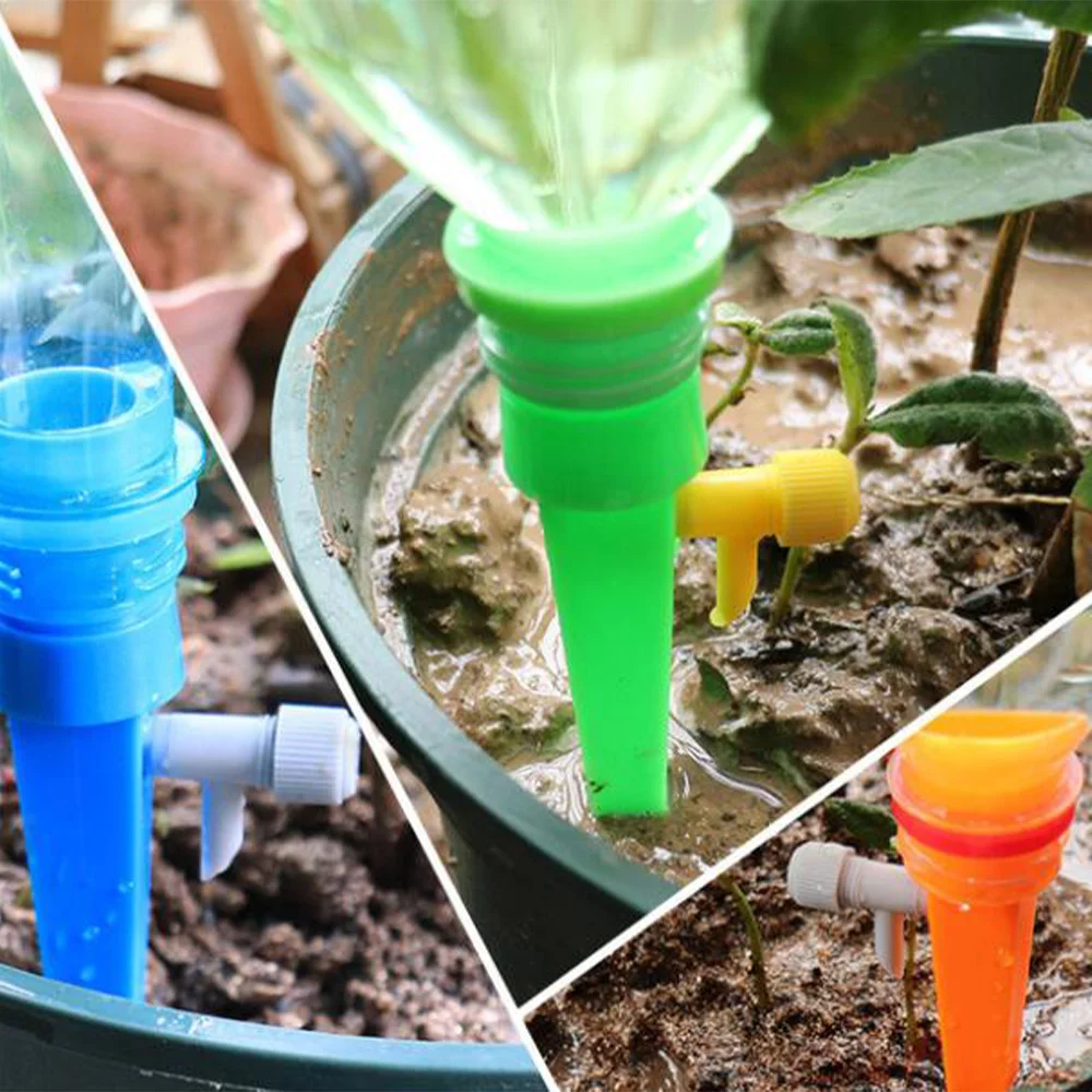 

Automatic Dripper 1/6/10PCS Watering Device Adjustable Dripping Device Garden Plant Irrigator Automatic Watering Device