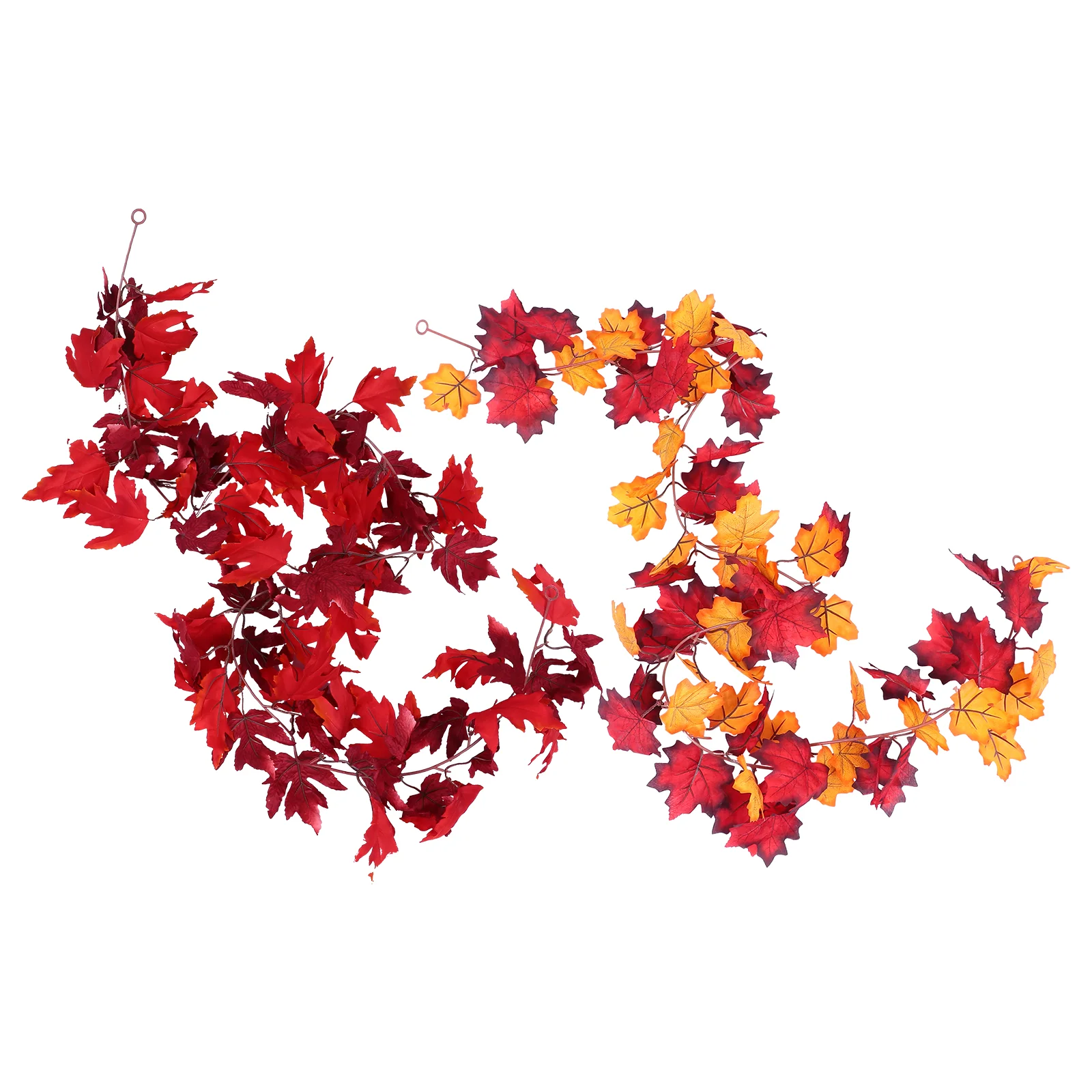 

2pcs Thanksgiving Day Autumn Delicate Maple Leaf Door Decor (Assorted Color)