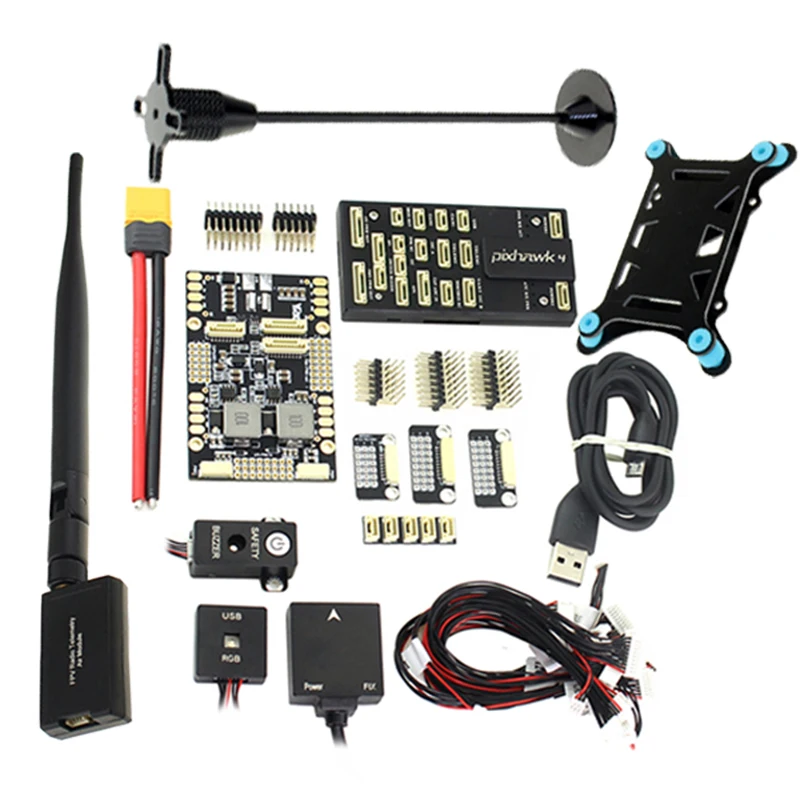 Pixhawk 4 PX4 управление полетом M8N gps модуль и PM плата управления питанием PPM I2C RGB 433/915 МГц 500/1000 мВт телеметрический комбо комплект