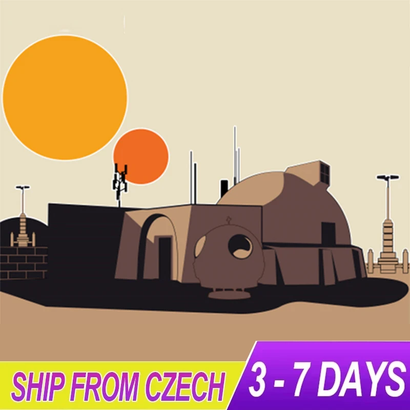 Juego de bloques de construcci&oacute;n de la Cantina Mos, juguete educativo de ladrillos Compatible con 60016, regalo de cumplea&ntilde;os, 75290-0