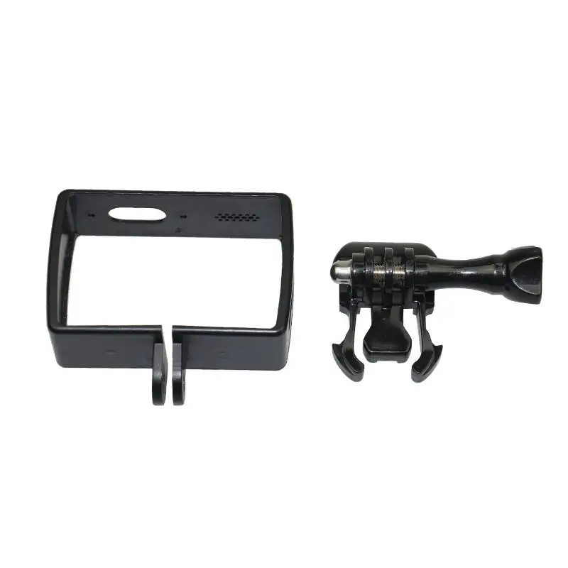 Прозрачный защитный чехол GloryStar с черной рамкой и каркасом для камеры Xiaomi Yi 4K XiaoYi |