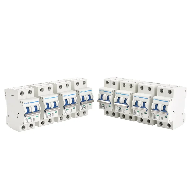 CHYT NBL7-63 2P PV Din Rail DC 600V 1000V 63A 6kA Solar Switch Mini Circuit Breaker MCB For Photovoltaic |
