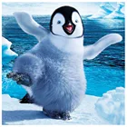Алмазная вышивка с животными, пингвин, Детская декоративная картина ручной работы