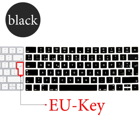Испанская клавиатура для Apple, беспроводная клавиатура keybord MLA22LL/ A1644 IMAC Magic, Защитная силиконовая крышка, версия для ЕС