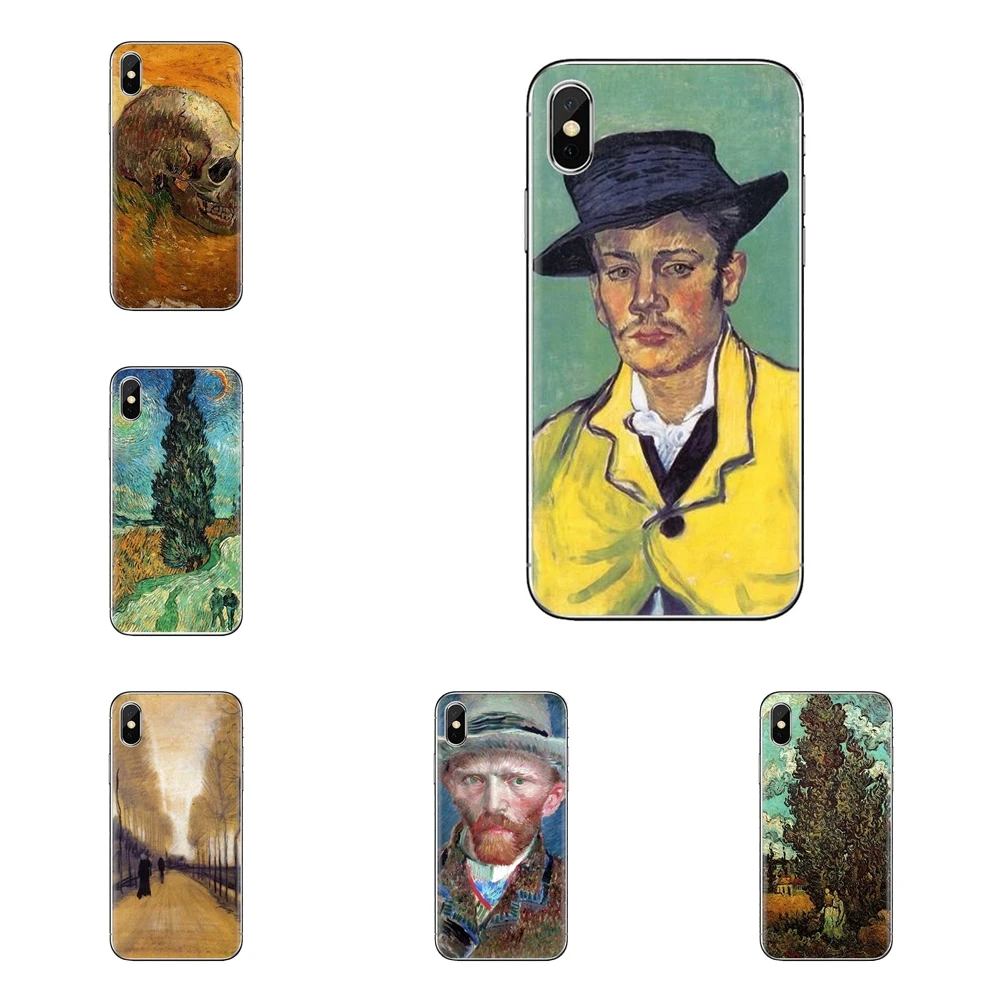 Для sony Xperia Z Z1 Z2 Z3 Z5 compact M2 M4 M5 C4 E3 T3 XA huawei mate 7 8 Y3II мягкий чехол из ТПУ Vincent Van Gogh 1891
