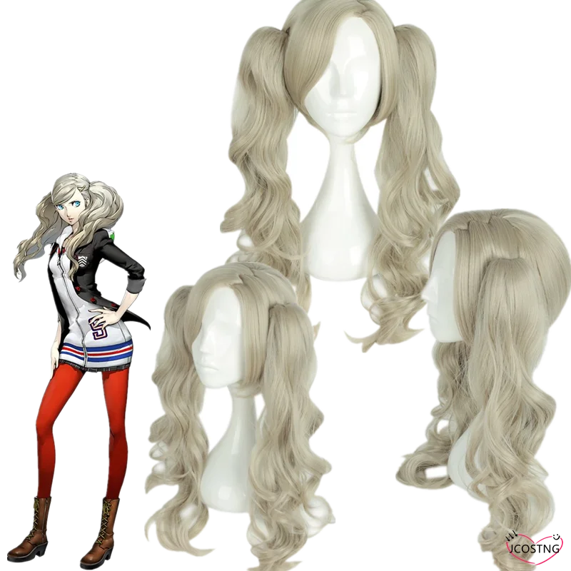 Парик для косплея из Игры Persona 5 парики Энн такамаки термостойкий синтетический