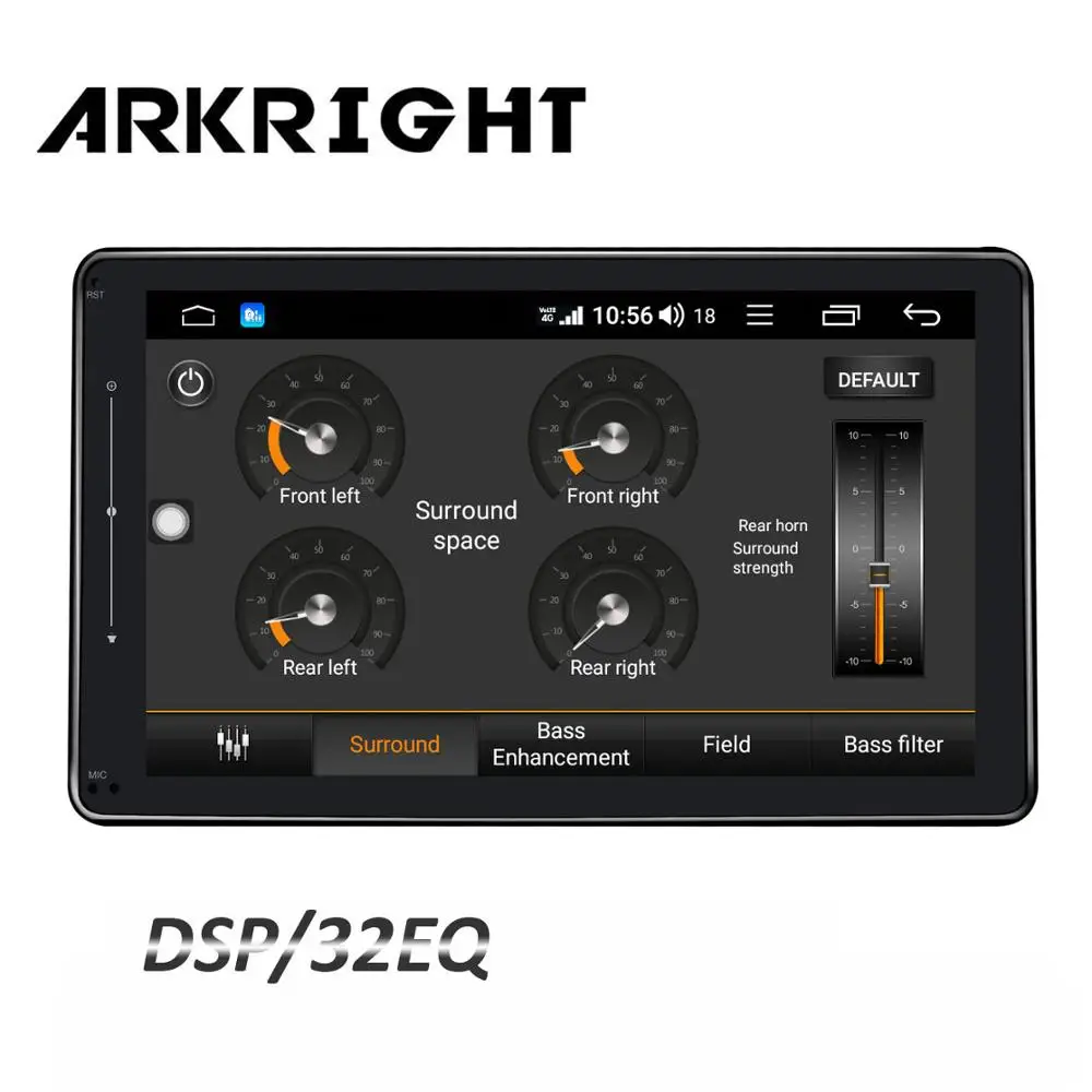 ARKRIGHT 1280*720 8 &quot2 Din Android 1 автомобильный dvd плеер Восьмиядерный Радио Аудио стерео/GPS