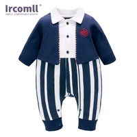 ircomll newest 2020 newborn boy clothing top quality cotton tails gentleman baby clothes spring fashion customer for party