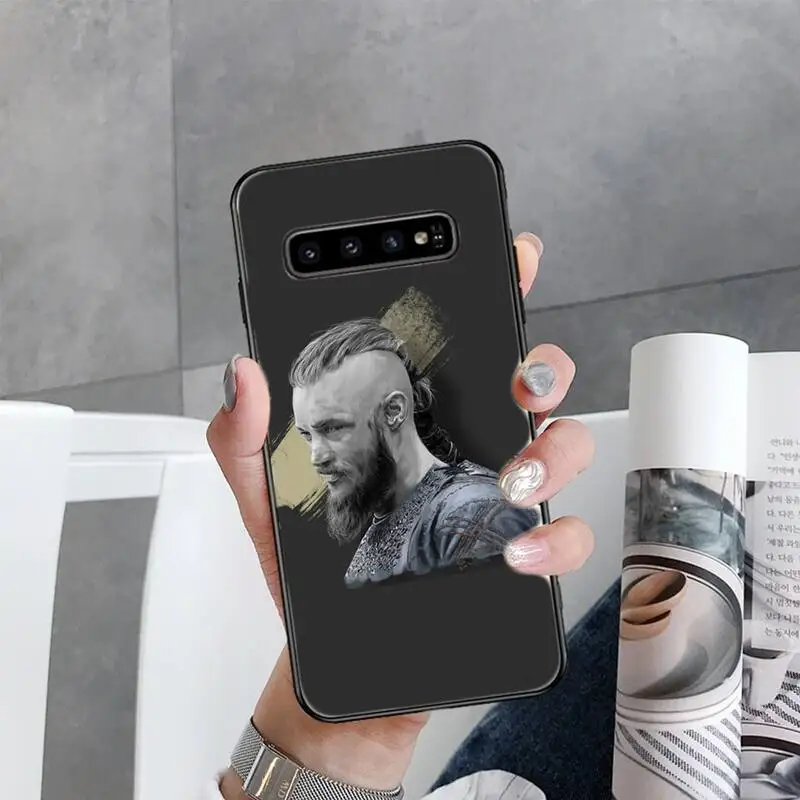 

Ragnar Lothbrok Vikings Phone Case For Samsung Galaxy S7 S8 S9 S10 S10e S20 s21 s30 plus lite Ultra 5g