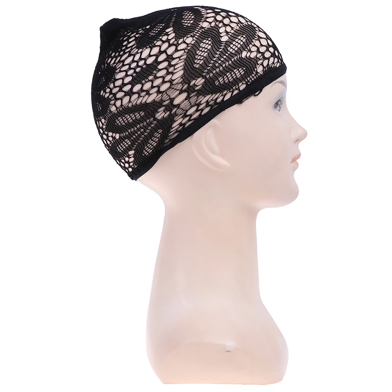 Черная сетка для волос парик изготовления париков с регулируемым ремешком на