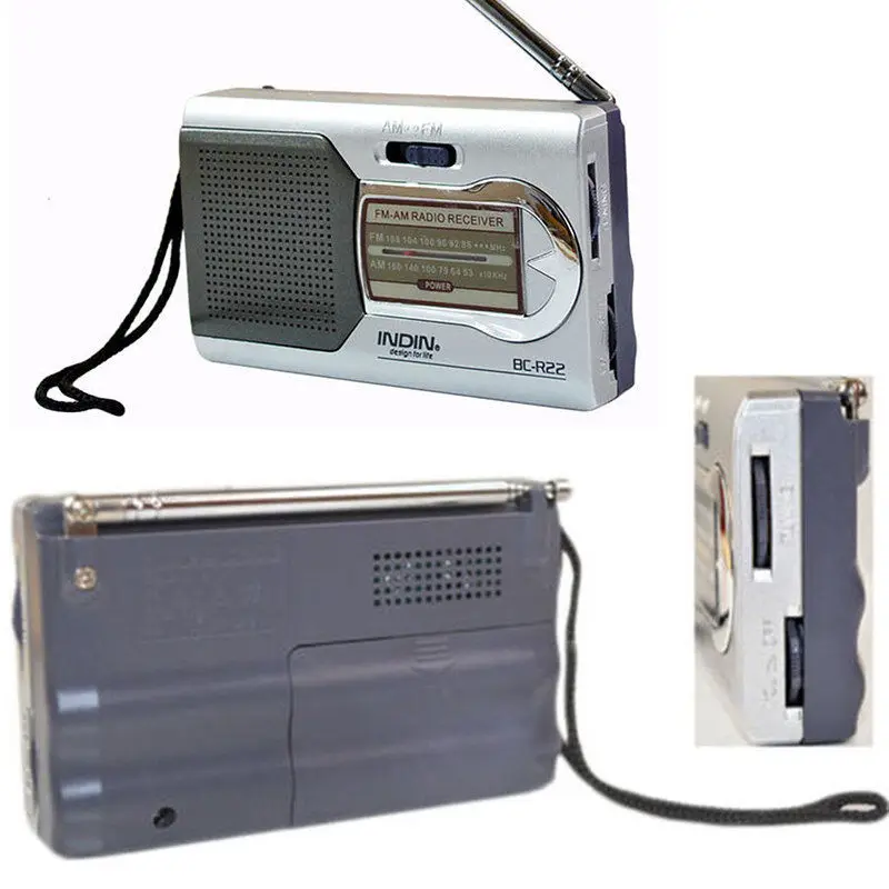 Утро динамик Walkman плеер BC R22 Крытый/верхняя одежда костюмы Portabler AM / FM радио