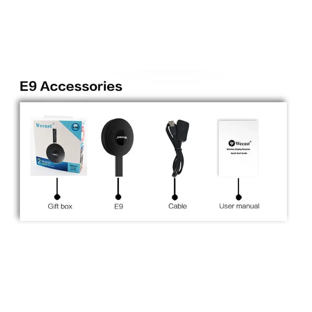 HDMI Беспроводной приемник дисплея для iPhone Andorid экран телефона литой адаптер