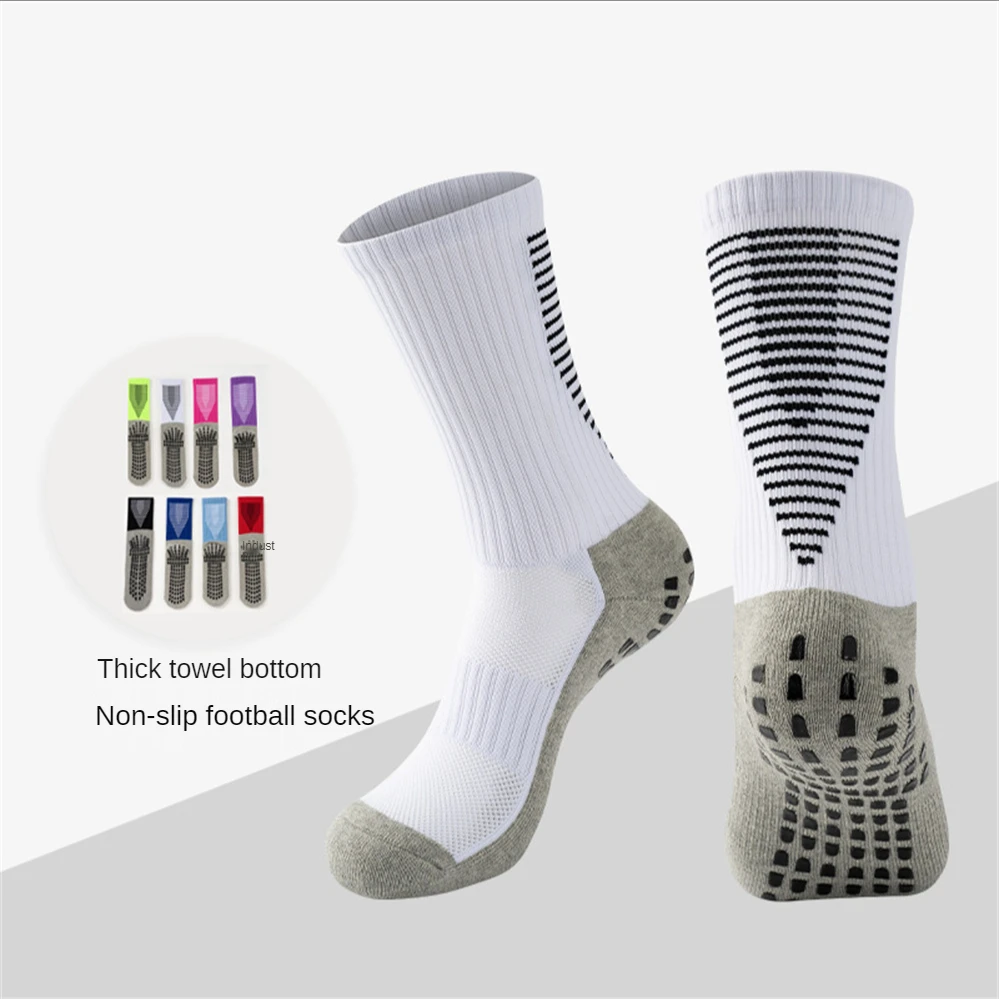 

1 Pair Of Men's Elite Basketball Socks Thick Towel Bottom Football Socks Sweat-absorbent And Breathable Sports Socks