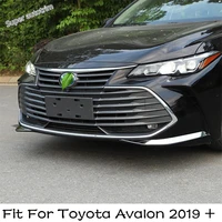 front fog lights lamp eyebrow eyelid protect corner strip cover trim for toyota avalon 2019 2020 2021 accessories exterior