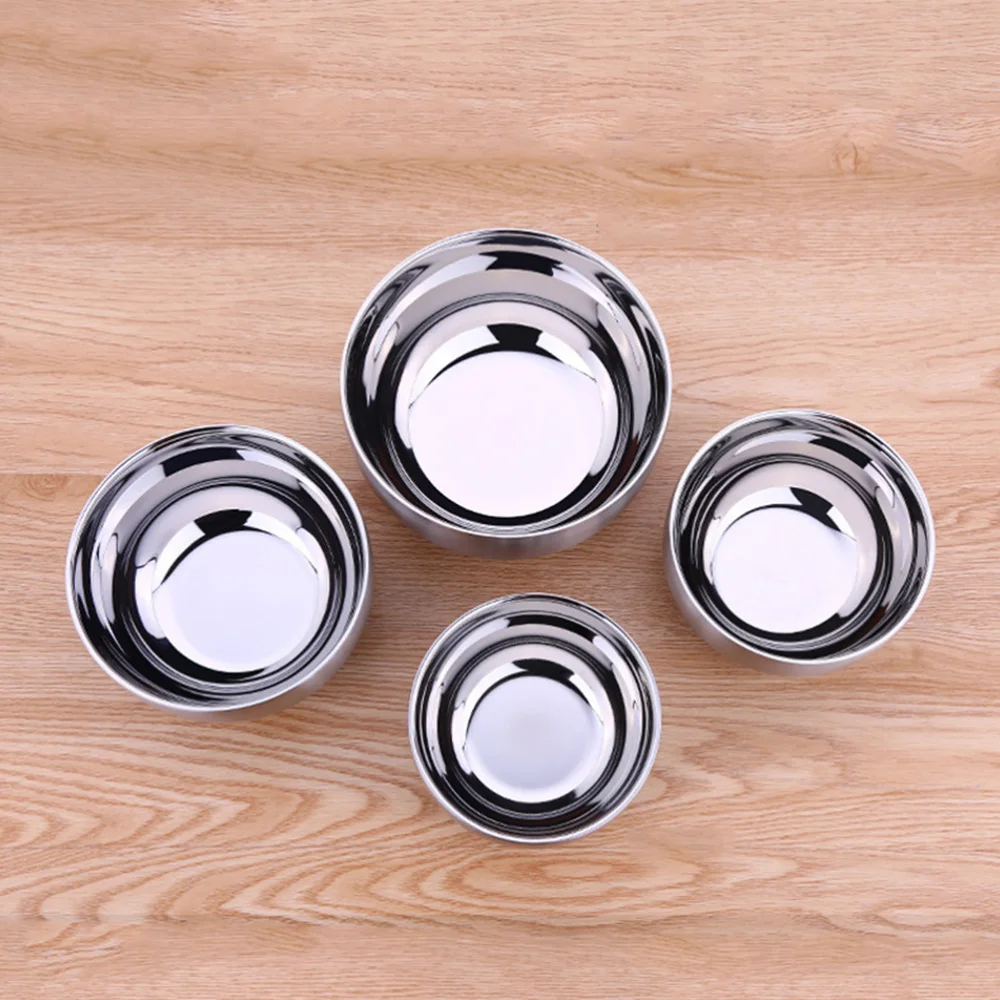 304 миска из нержавеющей стали изолированная с двойными стенками Бытовая Посуда