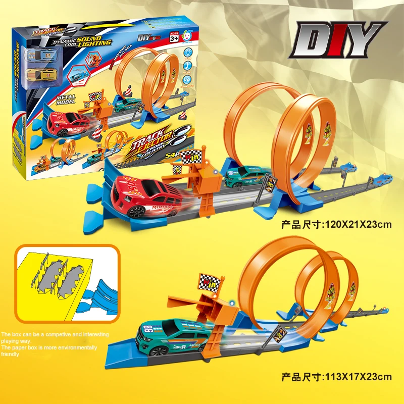 2020 DIY металлический автомобиль эжекция Железный игрушка модель катапульты