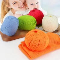 1 roll chic yarn balls soft texture 6 strand colorfast crochet yarn balls blended yarn skeins