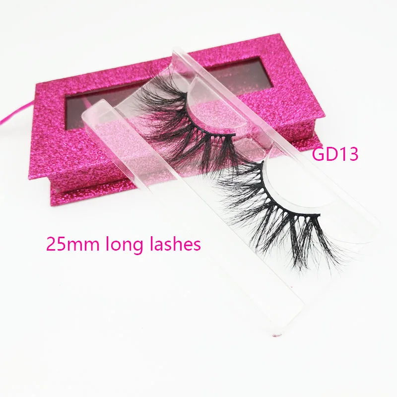 3D норковые ресницы 25 мм длинные толстые накладные наборы для макияжа 5D Накладные