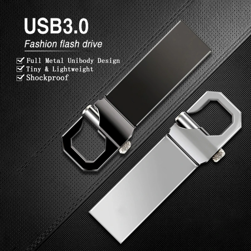 Металлический флеш-накопитель 128 ГБ 64 USB 32 16 8 3 0 карта памяти флешка 256