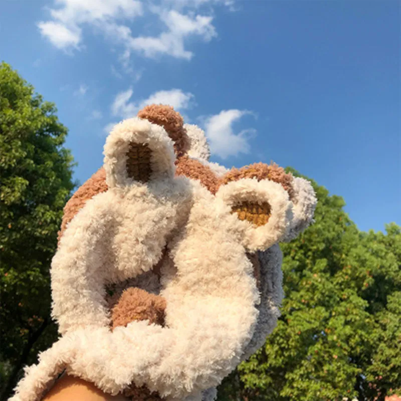 

Cat's ears knitted wool hat women's Japanese sweet lovely ins lace up Baotou Korean version of all-round net red winter hat