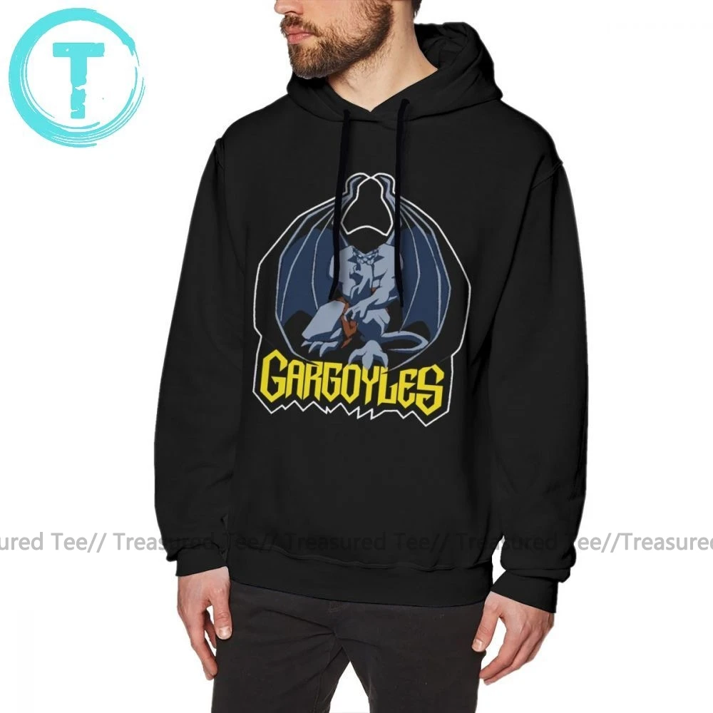 Толстовка Gargoyle с капюшоном Gargoyles Goliath фиолетовый мужской пуловер Популярная